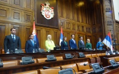 4 October 2016 First Sitting of the Second Regular Session of the National Assembly of the Republic of Serbia in 2016